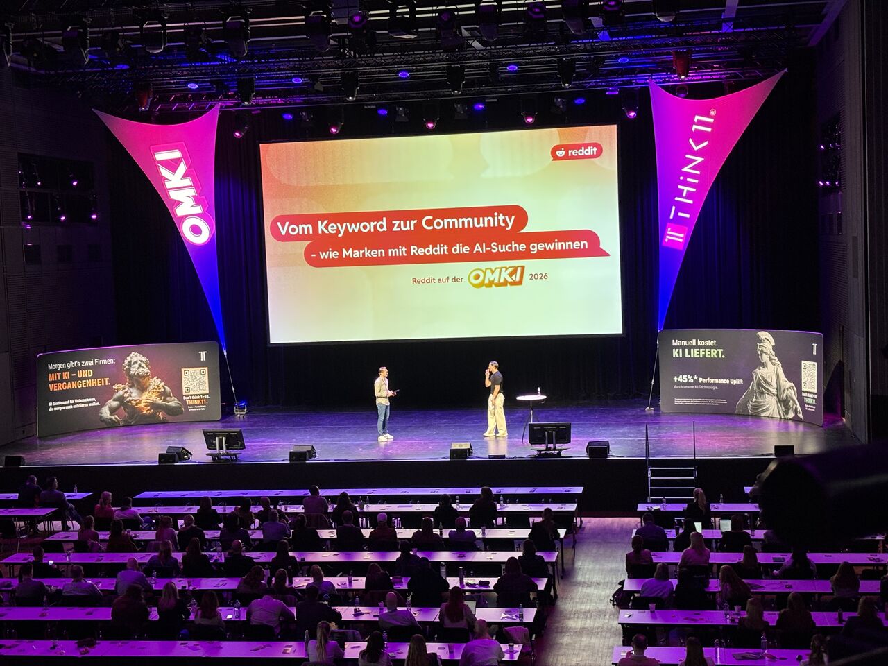 Session auf der OMKI 2026 zur Frage, wie Marken mit Reddit die AI-Suche gewinnen können