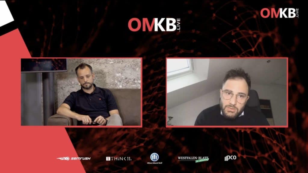 Jonas Rashedi OMKB.live hosted by Think11